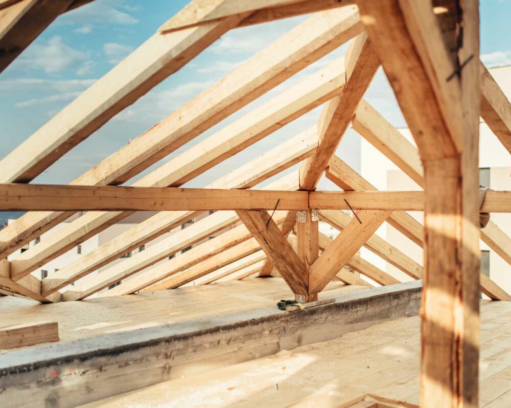 Timber roof trusses